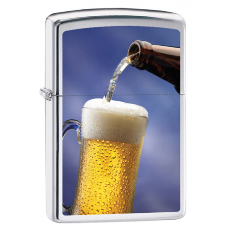 Zapalniczka benzynowa Zippo Kufel High Polish Chrome